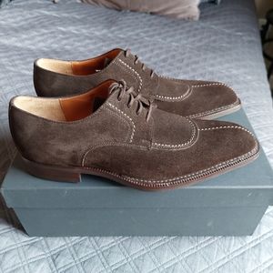 New Never Worn Canali Brown Italian Shoes Size 10.